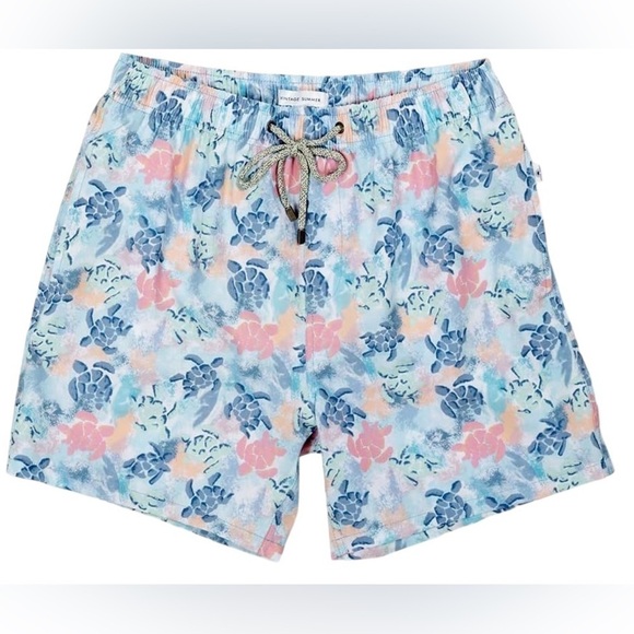 NWOT VINTAGE SUMMER men’s swim shorts men’s size L - Picture 1 of 5